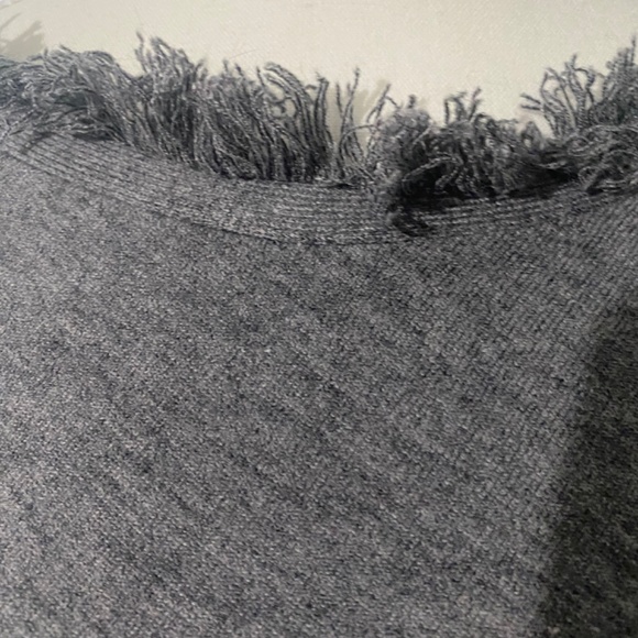 THML grey shawl poncho Cape xs/s - Picture 4 of 5